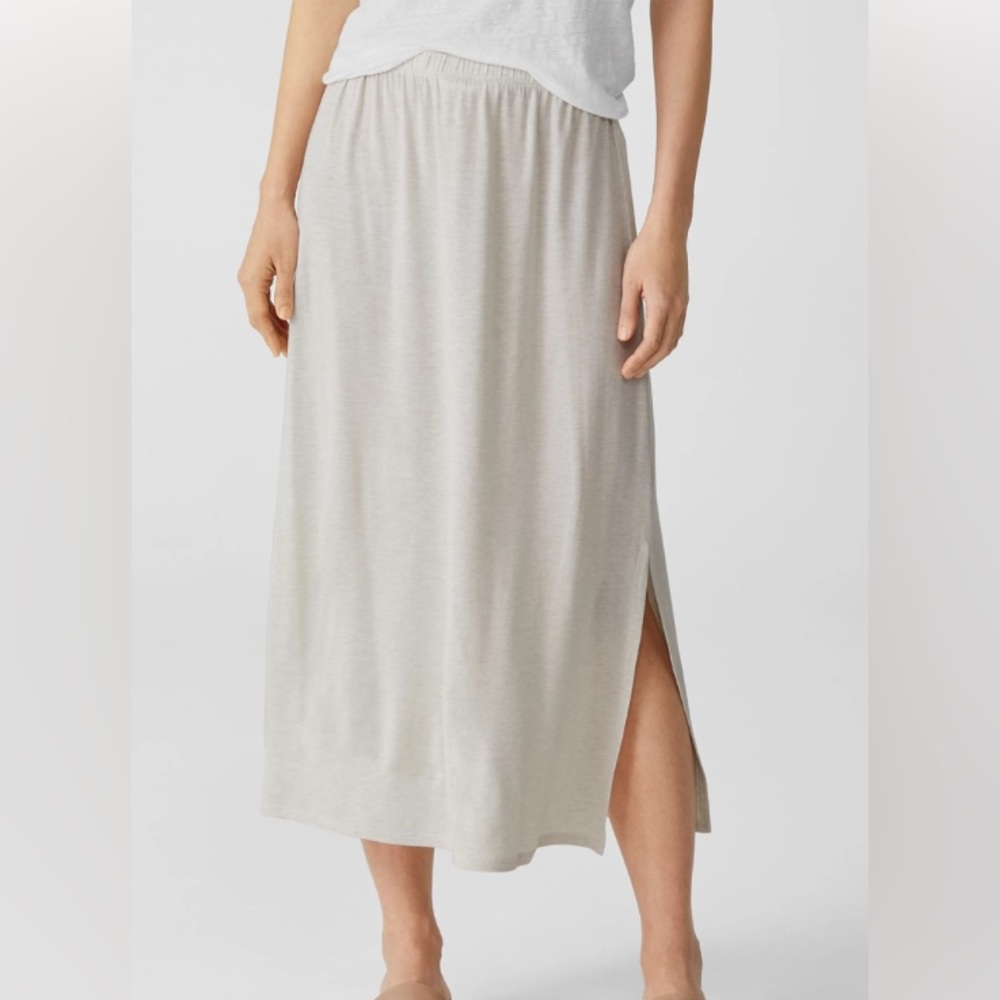 Eileen Fisher Jersey Straight Skirt